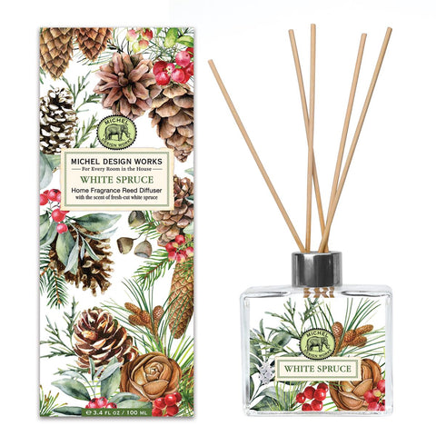 Michel Design Works Home Fragrance Diffuser 3.38 Oz. - White Spruce at FreeShippingAllOrders.com - Michel Design Works - Reed Diffusers
