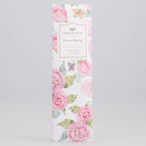 Greenleaf Slim Scented Envelope Sachet Pack of 6 - Peony Bloom at FreeShippingAllOrders.com - Greenleaf Gifts - Sachets