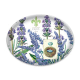 Michel Design Works Glass Soap Dish - Lavender Rosemary at FreeShippingAllOrders.com - Michel Design Works - Soap Dish