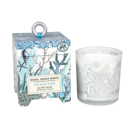 Michel Design Works Soy Wax Candle 6.5 Oz. - Ocean Tide at FreeShippingAllOrders.com - Michel Design Works - Candles