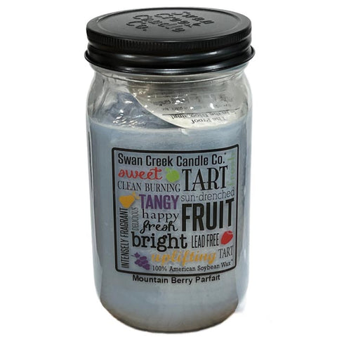 Swan Creek 100% Soy 24 Oz. Jar Candle - Mountain Berry Parfait at FreeShippingAllOrders.com - Swan Creek Candles - Candles