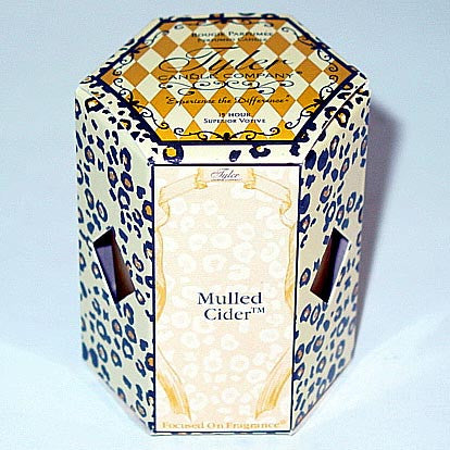 Tyler Candle 15-Hour Boxed Votive Set of 4 - Mulled Cider at FreeShippingAllOrders.com - Tyler Candle - Candles
