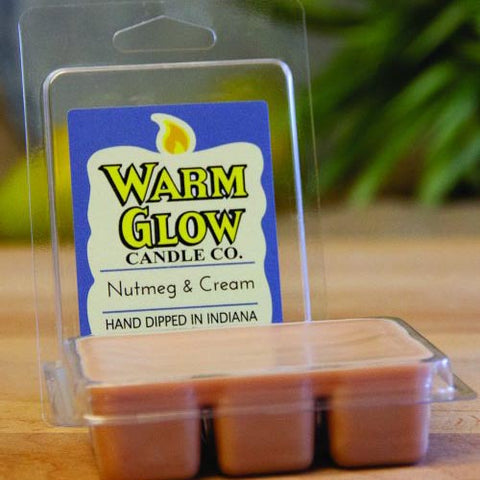 Warm Glow Wax Melts 2.5 Oz. - Nutmeg & Cream at FreeShippingAllOrders.com - Warm Glow Candle - Wax Melts