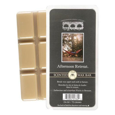 Bridgewater Candle Scented Wax Bar 2.6 Oz. - Afternoon Retreat at FreeShippingAllOrders.com - Bridgewater Candles - Wax Melts