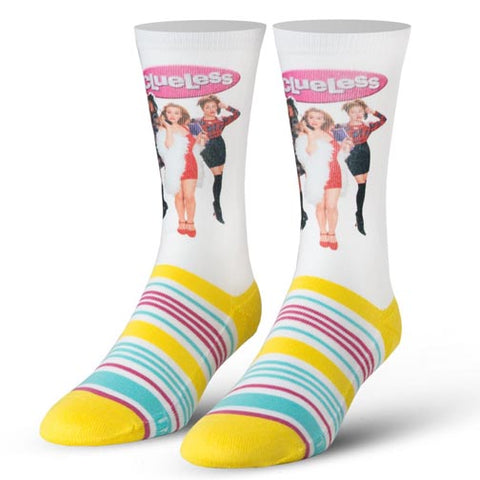 Cool Socks Women's Crew Socks - Clueless