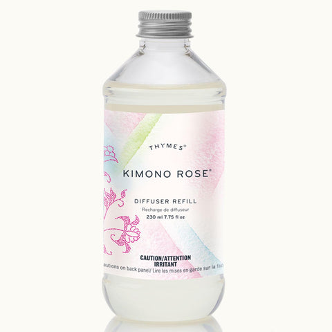 Thymes Reed Diffuser Refill 7.75 Oz. - Kimono Rose at FreeShippingAllOrders.com - Thymes - Reed Diffuser Refills