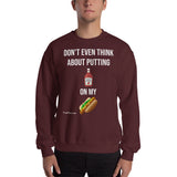 Gyftzz Apparel Unisex Sweatshirt - No Ketchup on My Hot Dog at FreeShippingAllOrders.com - FreeShippingAllOrders.com - Sweatshirts