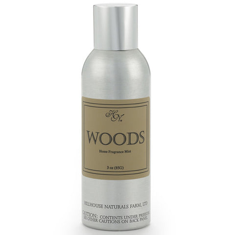 Hillhouse Naturals Fragrance Mist 3 Oz. - Woods at FreeShippingAllOrders.com - Hillhouse Naturals - Room Spray